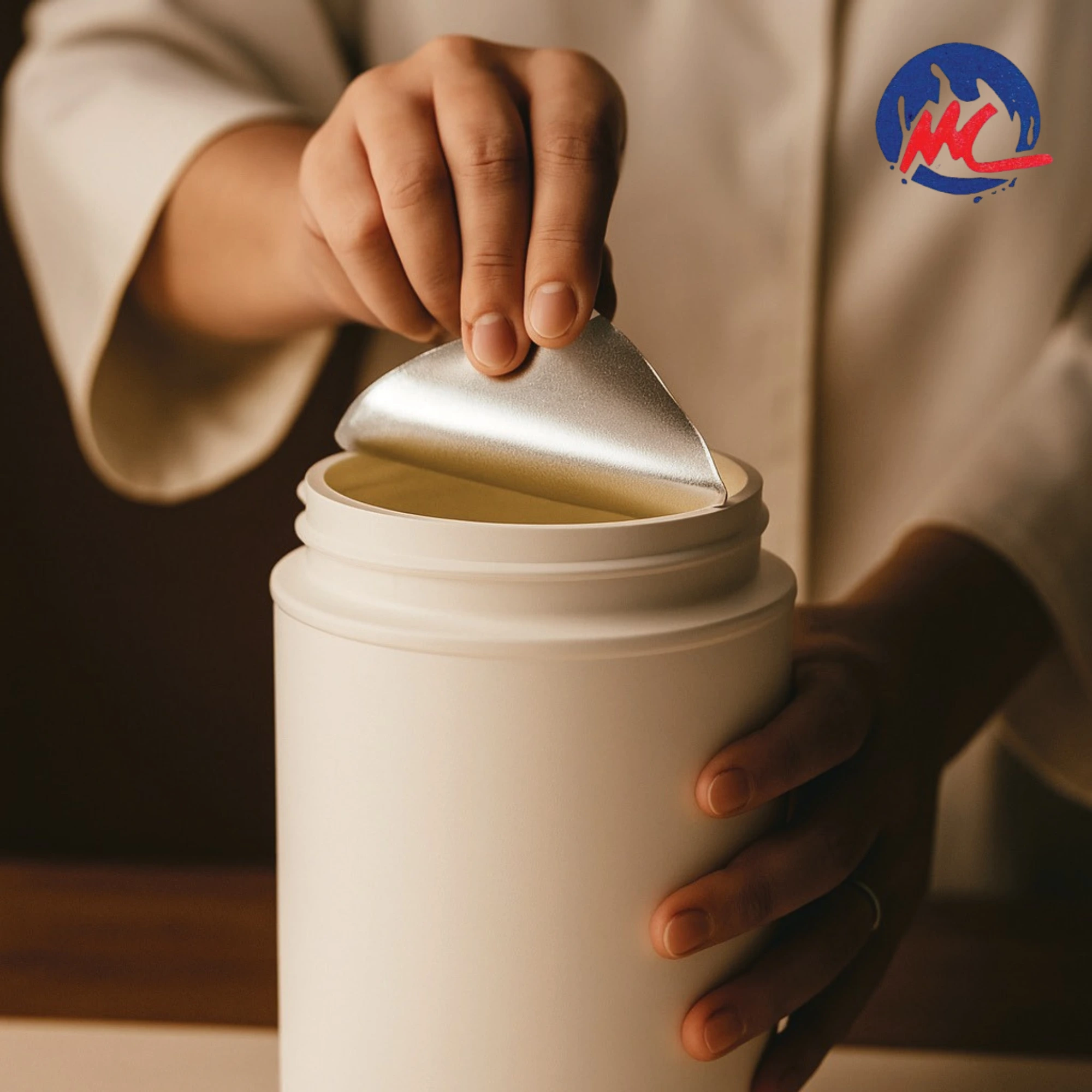 Induction seal Indonesia aluminium foil seal manufacturing process