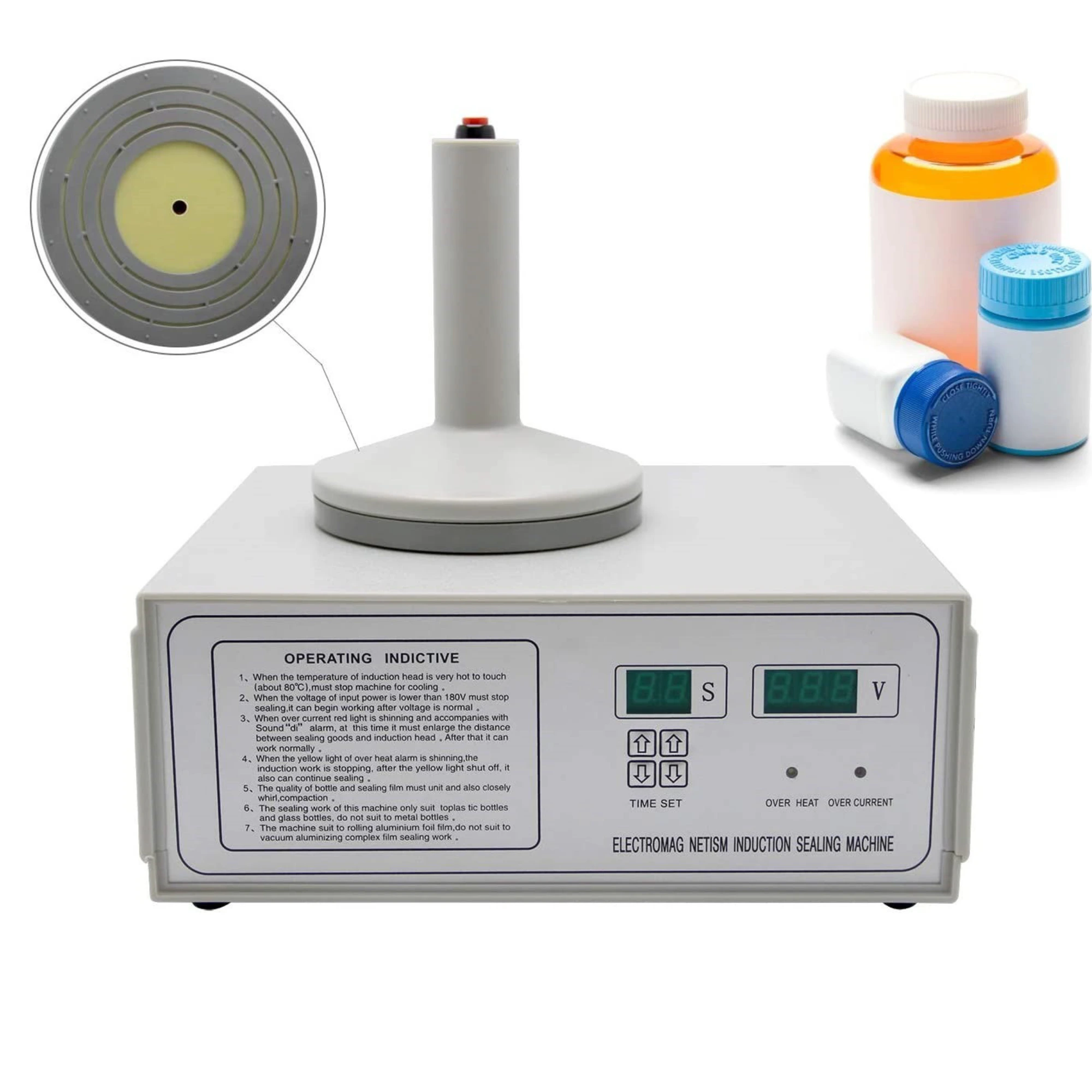 Induction seal aluminium foil production machine Indonesia