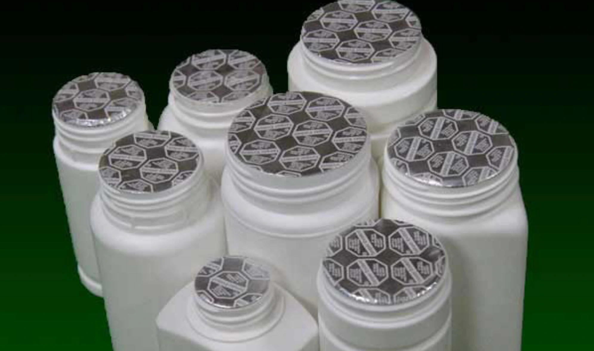 Custom induction seal aluminium foil printing for bottle packaging Indonesia